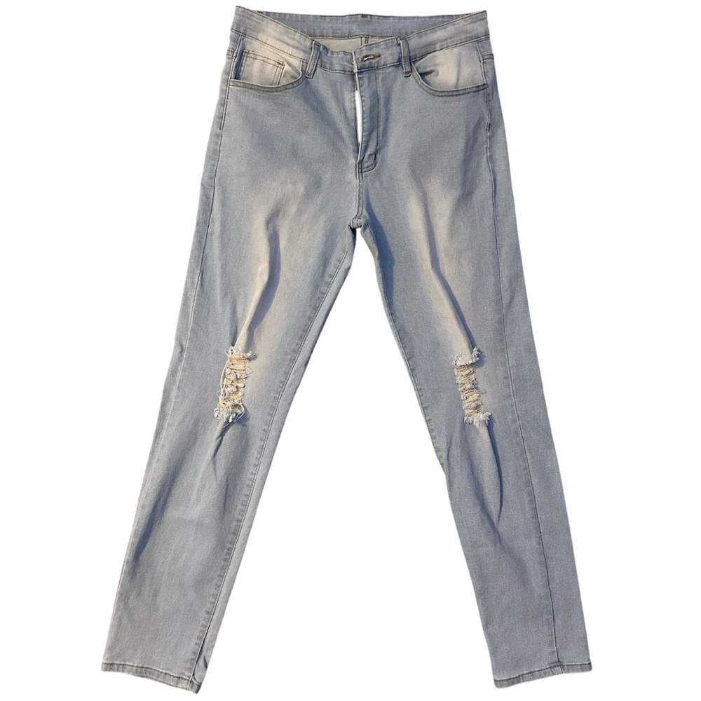 Blue Ripped Jeans